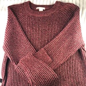 Burgundy sweater for sale!!